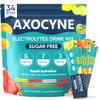 AXOCYNE Electrolytes Powder Packets Sugar Free, 34 Sticks Hydration Packets Liquid Daily IV Electrolyte Drink Mixes with Potassium & Magnesium, Rapid Rehydration, Zero Sugar, 7 Flavors view 1