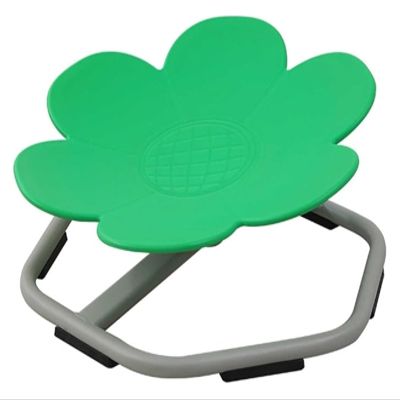 Acivirdde Swivel Chair, Sensory Training Chair to Improve Body Coordination, Balance Therapy Equipment, Sensory Games (Green)