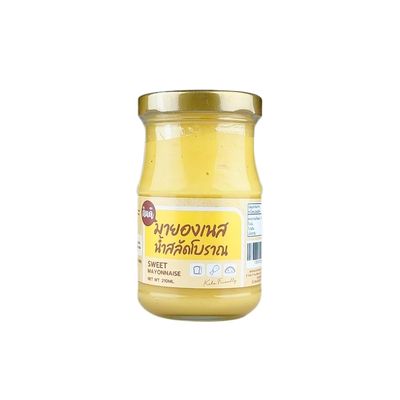 Olive Oil Mayonnaise - Traditional Style Creamy Dressing, Sugar-Free & Keto-Friendly, Starch-Free Sandwich Spread and Salad Base, Gourmet Soy-Free Condiment, 7.4 oz 210g