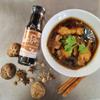 Thai Five Spice Simmer Sauce - Concentrated Palo Stew Base, Chinese Five Spice Blend, No Sugar Added, Low Calorie, Savory Braising Liquid for Meat and Tofu, 6.3 oz 180g view 3