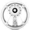 Analog Bathroom Scales, Round Tempered Glass, Weighing Range 264 lbs/120 kg, 155mm Large Dial, Easy to Read Measurements for Home and Pharmacy view 1