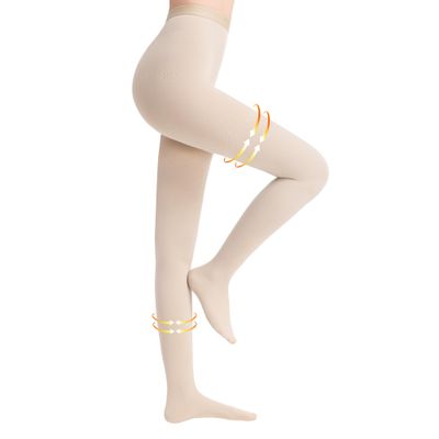 zotori 20-30 mmHg Medical Graduated Compression Pantyhose for Women Men