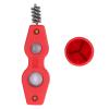 Copper Pipe Cleaner Reamer Value Set 4 in 1 Rust Removal Tool for Plumbers Soldering ABS Steel Red 15mm 20mm view 2