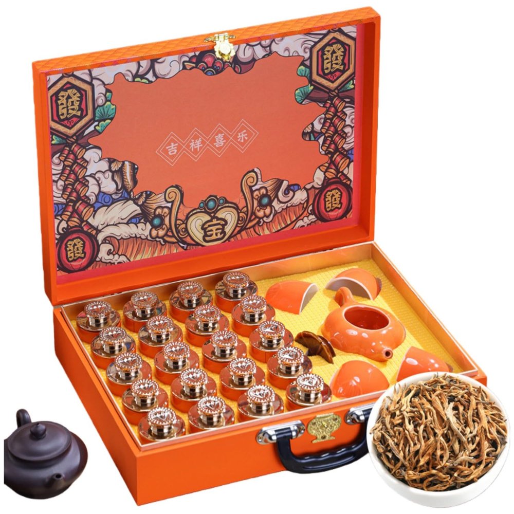 100% Natural Chinese Combined flower tea Green tea, black tea 1881-300