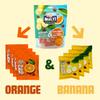 Dovido Flavored Raisins, Natural Sultanas, 6 Pack-3.95 oz (Orange Banana), Healthy Snacks for Kids, School Snacks, Toddler Snacks, Nut Free, Gluten-free fruit snacks , Vegan view 2