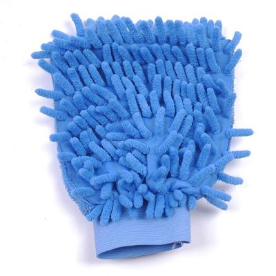 FCCRDS Kitchen Gloves Chenille Gloves Cleaning Wipes Scouring Pads Wipes Tablecloths Cleaning Gloves(D)