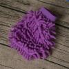 FCCRDS Kitchen Gloves Chenille Gloves Cleaning Wipes Scouring Pads Wipes Tablecloths Cleaning Gloves(D) view 3