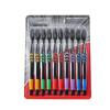 HYUEEWX 20 Adult Soft-Bristle Toothbrushes Bristles for Deep Cleaning and Carbonated Tooth Care view 1