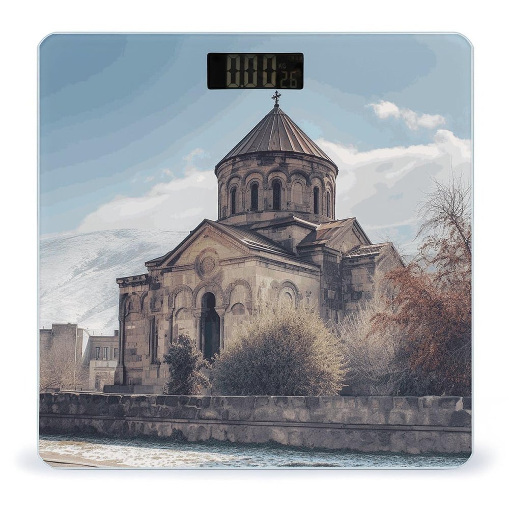 Armenian Church Scale for Body Weight Digital Bathroom Scale Accurate Smart Weight Scales with Large Display Weighing Machine High Precision Scales