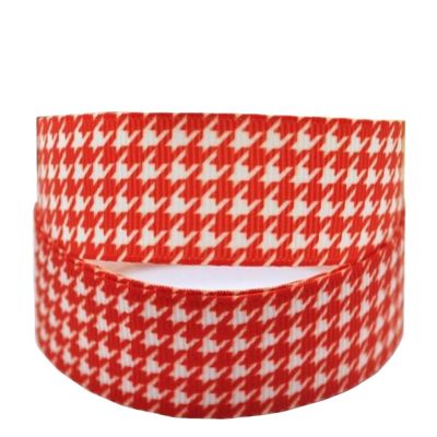10 Yards 25MM Plaid DIY Packaging Headwear Handmade Materials Sewing Fabric Grosgrain Wrap Accessories(Color 01)