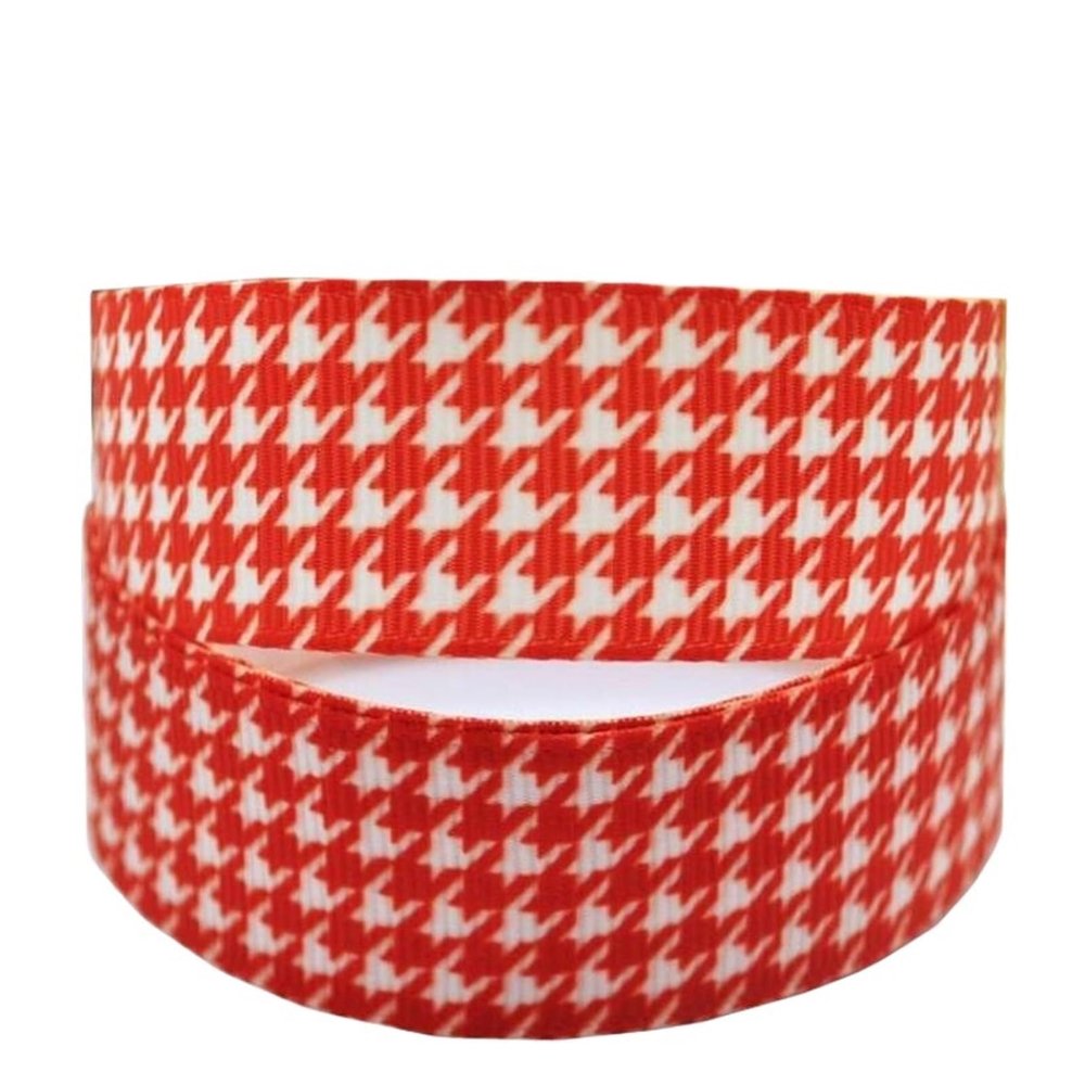 10 Yards 25MM Plaid DIY Packaging Headwear Handmade Materials Sewing Fabric Grosgrain Wrap Accessories(Color 01)