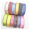10yards 10mm 15mm 19mm 25mm Light Pink Lattice Plaid Ribbons Bow Ribbon Wrapping Christmas DIY Handmade Craft(19mm(10yards)) view 3