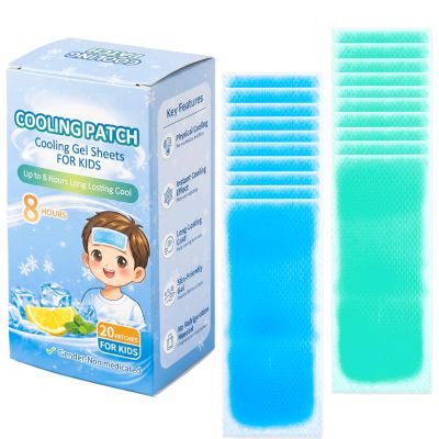 Cooling Patches, Cool Down, Children's Cooling pad, Relieve Headache