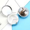 Round Animal Goat Pill Organizer Pill Box 3 Compartment Portable Travel Medicine Case Daily Mini Compact Medicine Container Storage Vitamin Supplement Dispenser view 3