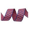 10 Yards 1" 25MM/1.5'' 38MM Cotton Linen Lattice Printed Grosgrain Ribbons for Hair Bows DIY Handmade Materials(Color9,25MM) view 1