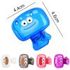 Upgrade 5 Pack Travel Toothbrush Head Covers Toothbrush Protector Cap Brush Pod Case Protective Portable Plastic Clip for Household Travel, Bathroom, School, Camping, Business (A) view 2