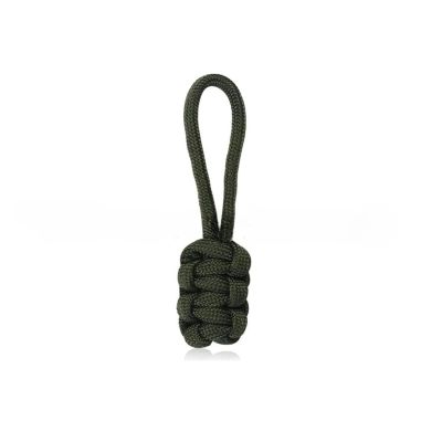 10 Pcs Zipper Pulls Nylon Rope Braided Zipper Extension Pendants Zippers Pull Tab Replacement for Backpack, Jackets(Olive Green)