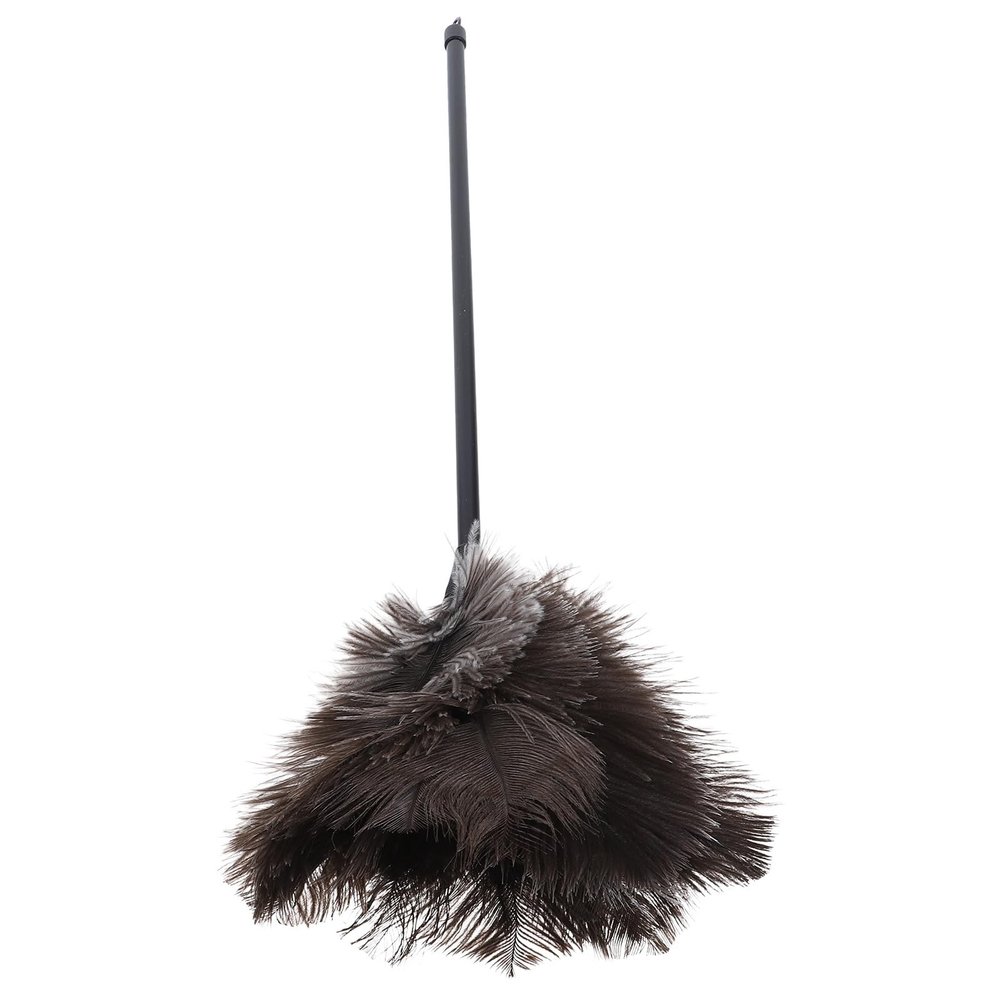 ADOCARN Soft Plumage Duster with Long PP Handle, Handheld Gentle Bulb Duster for Car and Home Cleaning, Washable Reusable Dusting Tool for Interior and Ceiling Fans