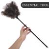 ADOCARN Soft Plumage Duster with Long PP Handle, Handheld Gentle Bulb Duster for Car and Home Cleaning, Washable Reusable Dusting Tool for Interior and Ceiling Fans view 3