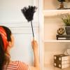 ADOCARN Soft Plumage Duster with Long PP Handle, Handheld Gentle Bulb Duster for Car and Home Cleaning, Washable Reusable Dusting Tool for Interior and Ceiling Fans view 4