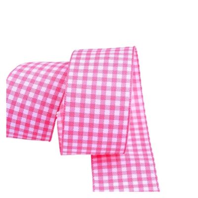 10 Yards Gingham Ribbons for Wedding Christmas Party Decorations Gifts Wrapping DIY Bow Hair Craft Plaid Card Buffalo(Color14,6mm)