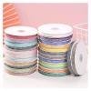 10mm Checkered Ribbons, Baked Cakes, Flower Ties, Woven, Bows, Clothing Accessories, Boxes, Cake Packaging(Style 7 Width 10mm,10 Yards) view 2