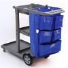 Replacement Janitorial Cart Bag Clean Car Bag Trash for Cleaning Cart Shopping Janitorial Trolley Supply Oxford Cloth Collecting Pouch view 3