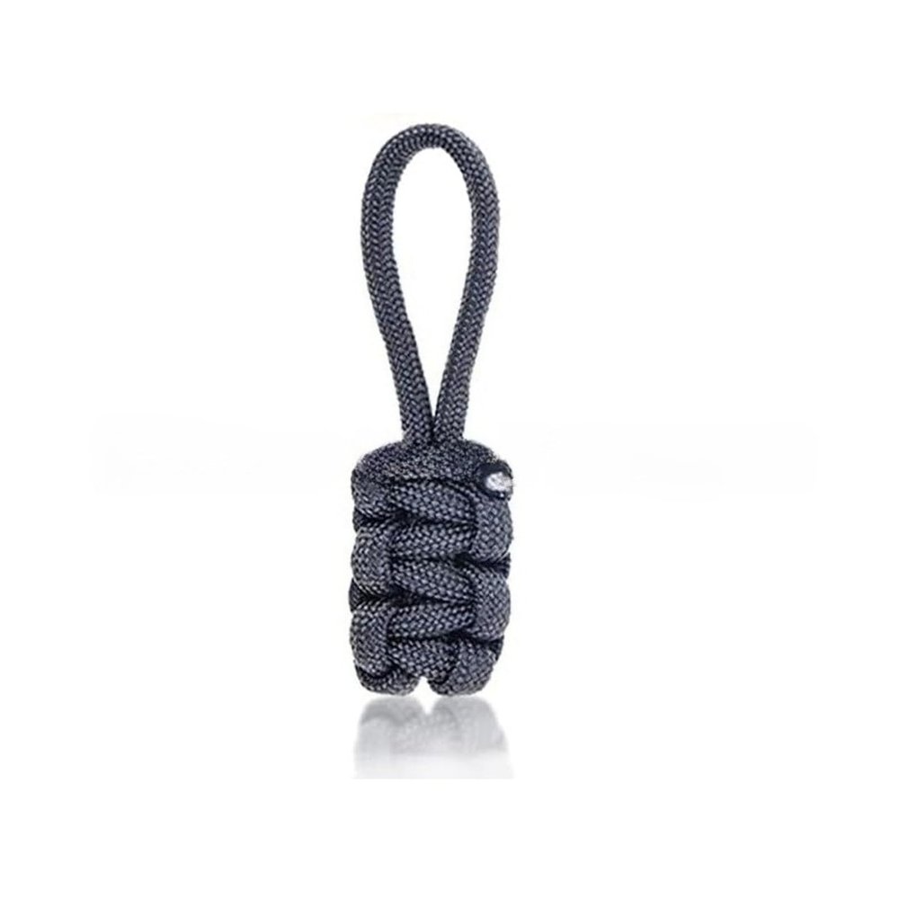 10 Pcs Zipper Pulls Nylon Rope Braided Zipper Extension Pendants Zippers Pull Tab Replacement for Backpack, Jackets(Gray)