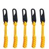 10 pcs Zipper Pulls, Nylon Cord Extension Zipper Pulls for Backpacks for Clothes, Backpacks Cord Fixer Zippers(Yellow) view 1