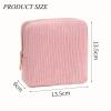 2PCS Period Bag for Women Girls, Sanitary Pad Storage Bag, Menstrual Pouch for Pads, Tampons, Menstrual Cups & Panty Liners, Perfect for Travel and Daily Use view 2