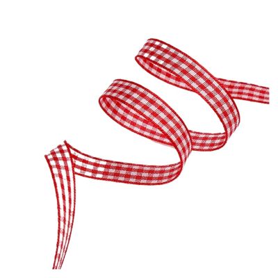 10mm Checkered Ribbons, Baked Cakes, Flower Ties, Woven, Bows, Clothing Accessories, Boxes, Cake Packaging(Style 5 Width 10mm,5 Yards)