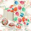 100 Pcs Easter Napkins Disposable - Easter Eggs, Floral Design, He Is Risen, Paper Guest Towels for Dinner, Bathroom & Holiday Decor view 3