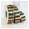 10 Yards Box Ribbon Diamond Hot Gold Satin DIY Hair Accessory Bouquet Ornaments Silk Holiday(Color 12) view 4