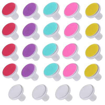 24PCS Nail Buffer Replacement Pads Nail Trimmer Replacement Pads for Standard Electric Nails Trimmer