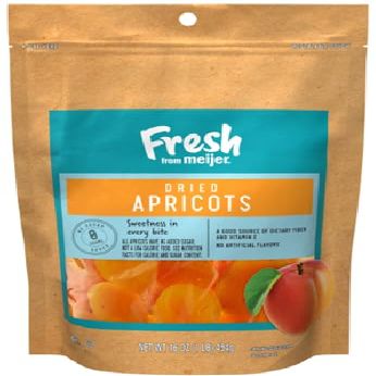 Dried Apricots (1 bag, 16 oz.)