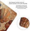 Africa Ethnic Pottery Bathroom Scale for Body Weight LCD Display Digital Bathroom Scale Tempered Glass Bathroom Weight Scales Fashion Smart Scales for Home Bedroom 400 Lb view 4