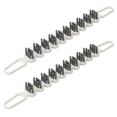Ciieeo Bendable Cleaning Brush 2-Pack Flexible Multifunctional Small Brush for Narrow Gaps Corners Kitchen Bathroom Cleaning Tool