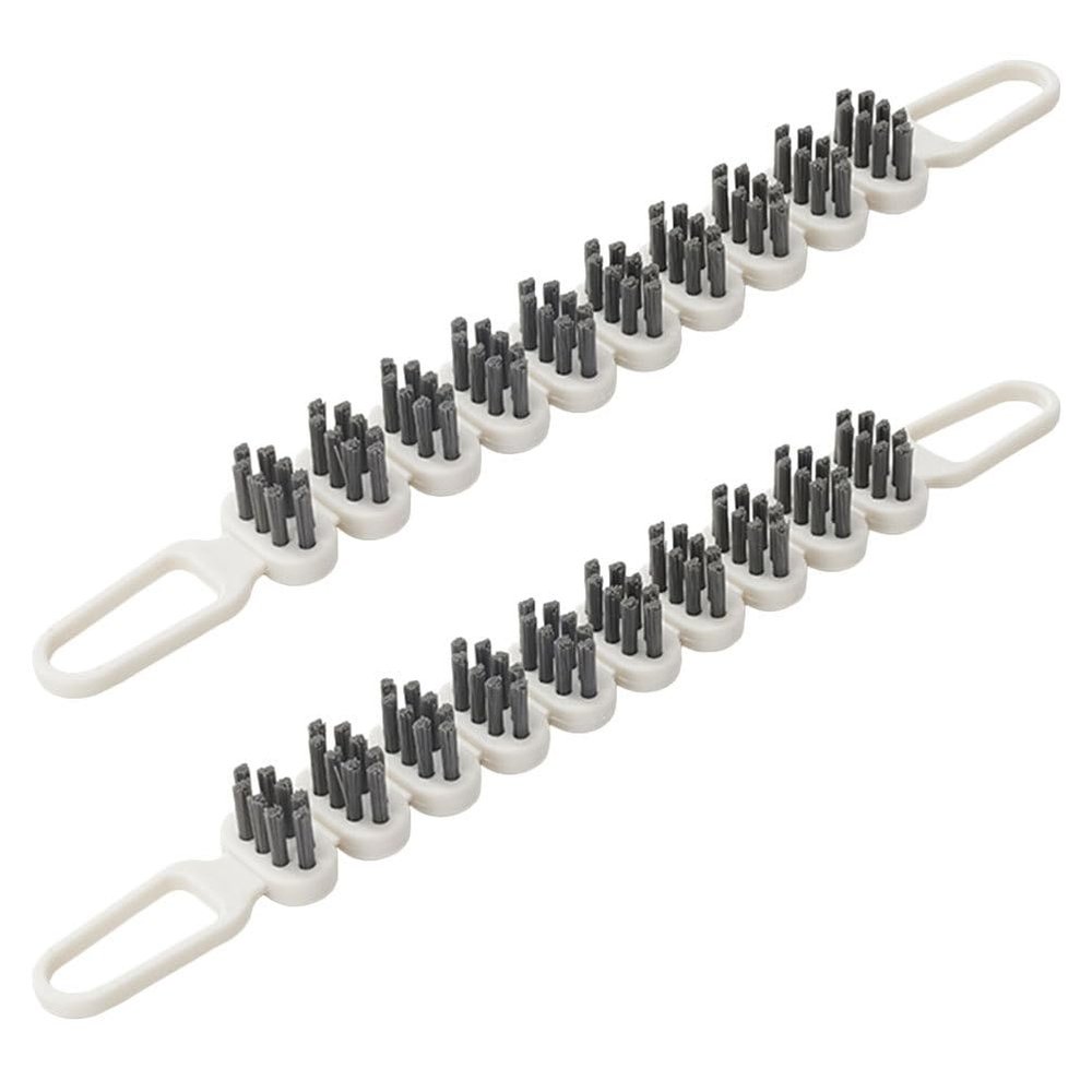 Ciieeo Bendable Cleaning Brush 2-Pack Flexible Multifunctional Small Brush for Narrow Gaps Corners Kitchen Bathroom Cleaning Tool