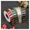 10 Yards Box Ribbon Diamond Hot Gold Satin DIY Hair Accessory Bouquet Ornaments Silk Holiday(Color 8) view 3