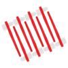 ADOCARN 8Pcs Dual Head Denture Cleaning Toothbrush Set, Soft Bristles False Teeth Brush for Oral Care and Dentures Maintenance, Portable Dental Brush for Home and Travel view 1