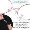 15 Pcs Eyeglasses Nose Pads, U Shaped Glasses Bridge Strap Pads Screw-in Soft Silicone Nose Pad for Glasses Sunglasses Eyewear 3 Sizes Includes Screws and Screwdriver view 3