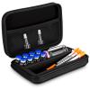 Acellegic Peptide Case 8 x 3ml + Bac & Case Holds Vials Water Bac Peptide Glp1, 3ml Vial Storage, Fridge Freezer Travel, with Mesh Pocket (Only Box) view 1