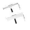 BELLIFFY Window Squeegee and Shower Cleaning Squeegee 2pcs Set 35Cm Handheld Glass Cleaner for Car Windows Bathroom and view 2