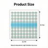 100 Pack Waterproof Transparent Shower Patch Bandage Cover, Stretch Clear Adhesive Film Dressing, Flexible Protective Tape for Skin, Wound & Tattoo Aftercare view 2