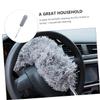 Abaodam Microfiber Retractable Duster 2.5M Long Stainless Steel Handle Dust Sweeper for Car Furniture Household Cleaning Tool view 4