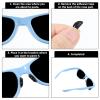 20 Pairs Eyeglass Nose Pads Anti Slip, 3.5 mm Adhesive Eye Glasses Nose Pad Non Slip Silicone Noses Pad for Eyeglass Anti-Slip Noses Pads, Silicone GlassesNose Grips for Plastic Frames Reading, Black view 4