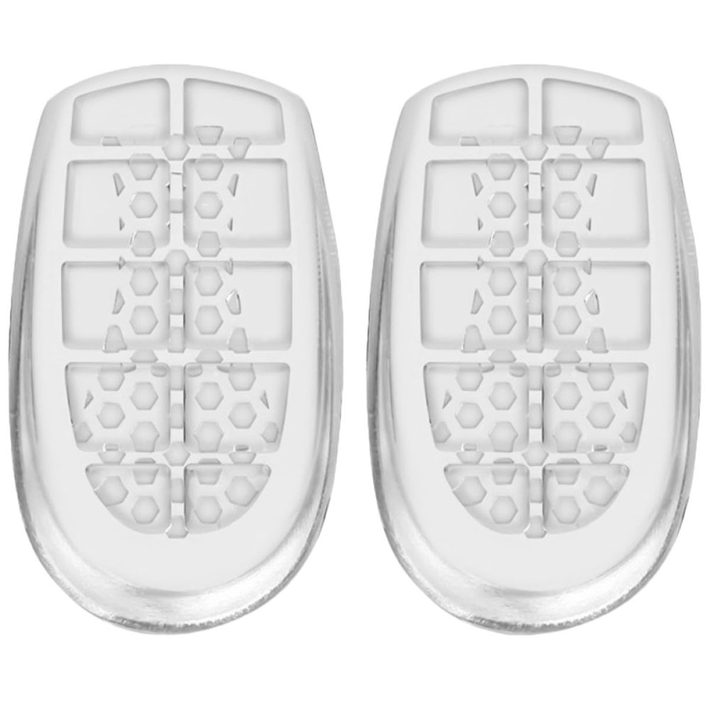 Holibanna Gel Heel Cushion Pads for Women High Heels 1 Pair Anti-Slip Self-Adhesive Shoe Inserts and Shock Absorption Comfortable Foot Care for Pumps and Dress Shoes