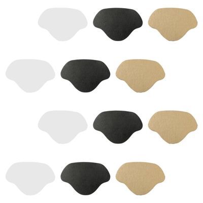 VINTORKY 12 Pairs Self-Adhesive Anti-Wearing Heel Pads Shoe Heel Protectors Non-Slip Cushions and Loose Shoes Foot Care Inserts