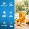 Sugar-Free Peach Tea Syrup by Syruvia 6-Pack, 25.4 fl oz, Wholesale Coffee Syrup Shops, Cafes, Baristas, Bistros, & Beverage Bars, Bulk Kosher & Gluten-Free view 4