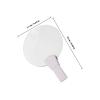 ERINGOGO Neck-Worn Reading Magnifier for Seniors and, White Hands-Free Magnifying Glass for Embroidery, Cross Stitch, Craft Work, and Book Reading view 2